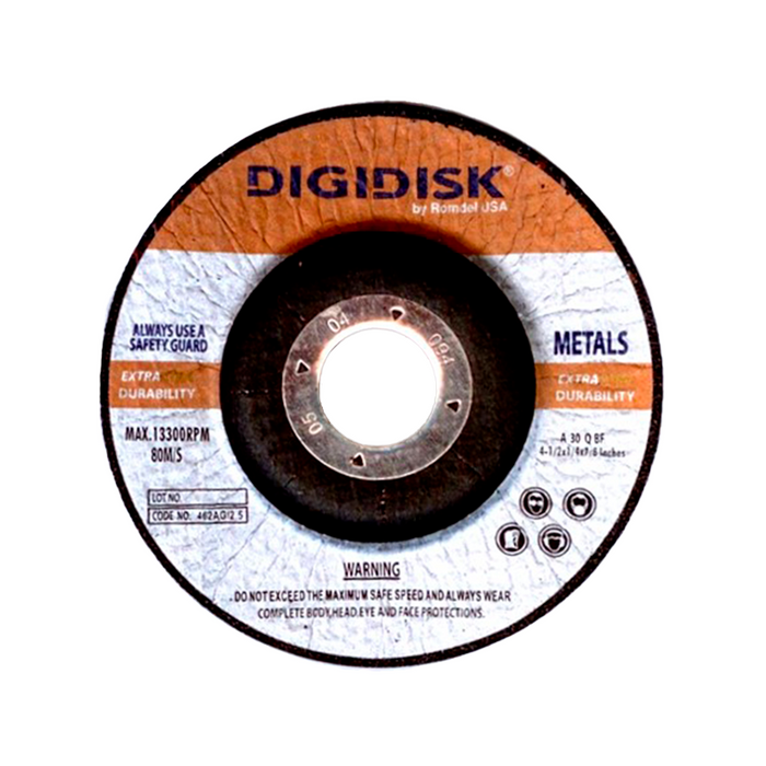 DISCO DE ESMERILAR (AG) 7"X1/4X7/8" DIGIDISK